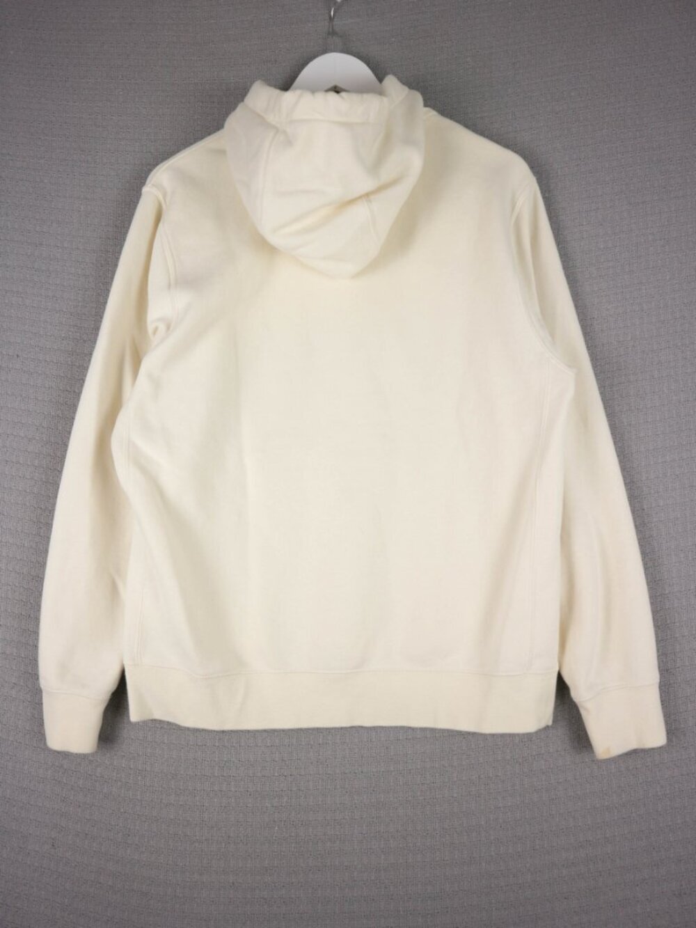 Nike Cream Yellow Cotton Pullover Hoodie Sweater Medium Womens as is - Picture 2 of 12